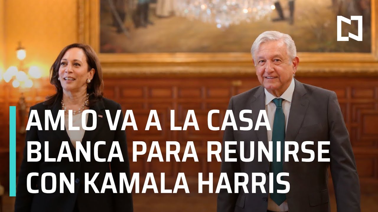 AMLO se dirige a la Casa Blanca para reunirse con Kamala Harris - Por las Mañanas