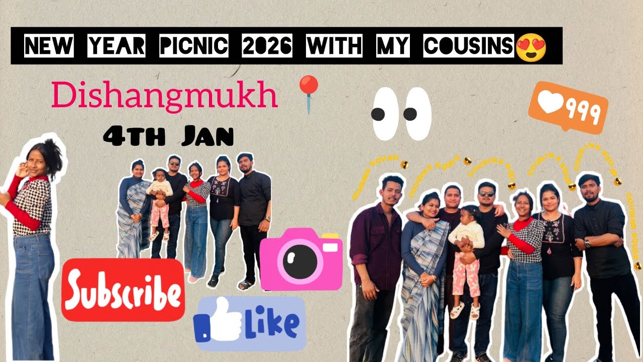 NEW YEAR PICNIC 2026 WITH MY COUSINS ❤️