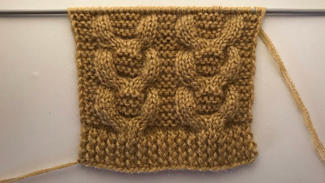 Cable Stitch Pattern For Sweater/Ladies Cardigan/Jacket/Gents Sweater Design