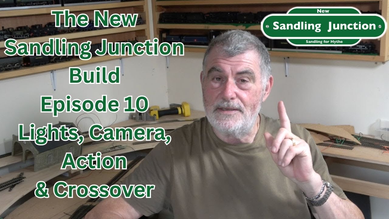 Sandling Junction Build Ep 10 - Lift Out- and Lights, Cameras and Action!