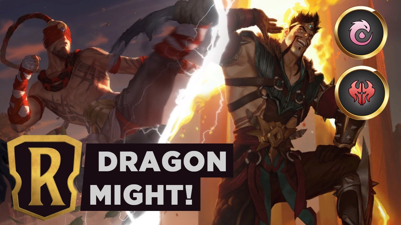 LEE SIN & DRAVEN Dragon Might! | Legends of Runeterra