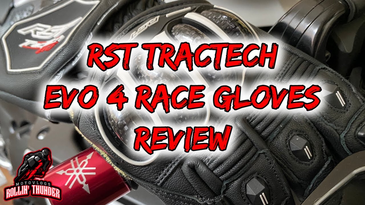 RST TracTech EVO 4 Race Gloves Review Vlog