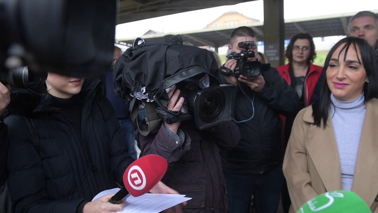 Milan Bandić i kamerman