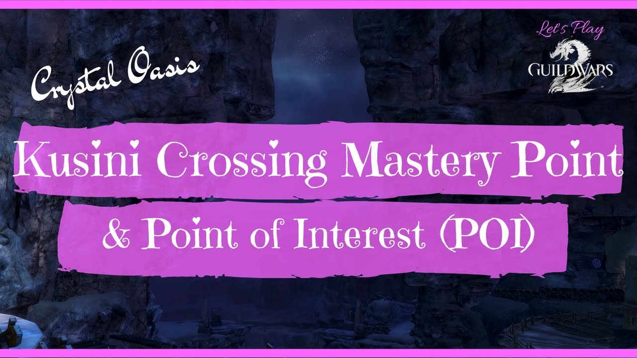 Kusini Crossing Mastery Point & POI (With A Raptor) - GW2 Let's Play ✨
