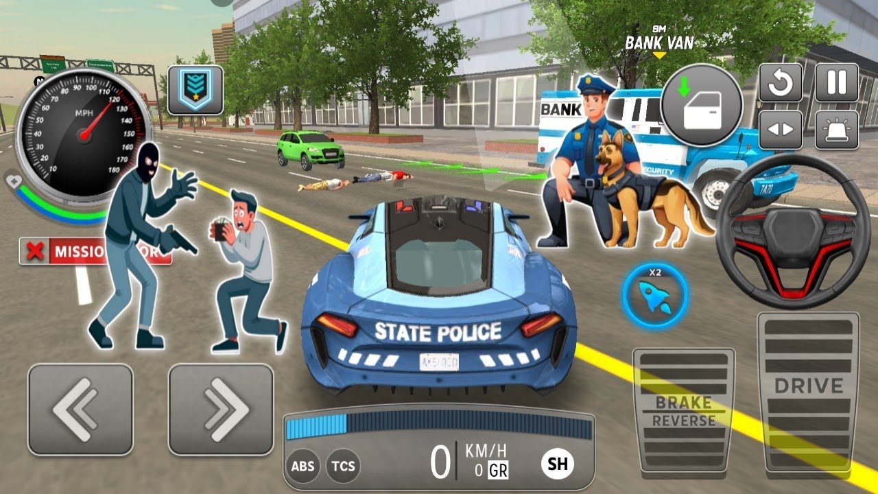Epic Police Car Chase 🔥 | Android Gameplay | Crime Patrol Mission 2026 🚓🚨High Speed Police Chase 🚔💨