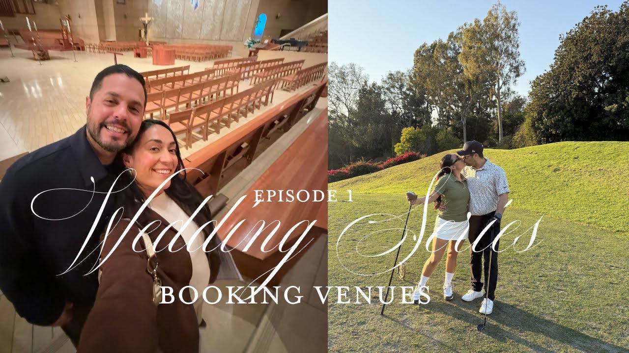 WEDDING SERIES: No Planner, Less than a year, and on a budget: OUR VENUES (EP. 1)