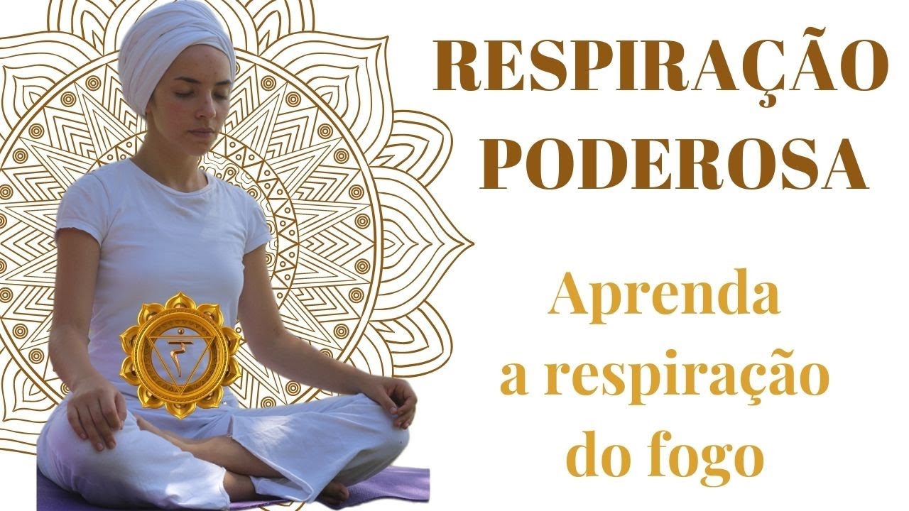 Aprenda a respiração do fogo do Kundalini Yoga - respiração para energizar - substituir o café