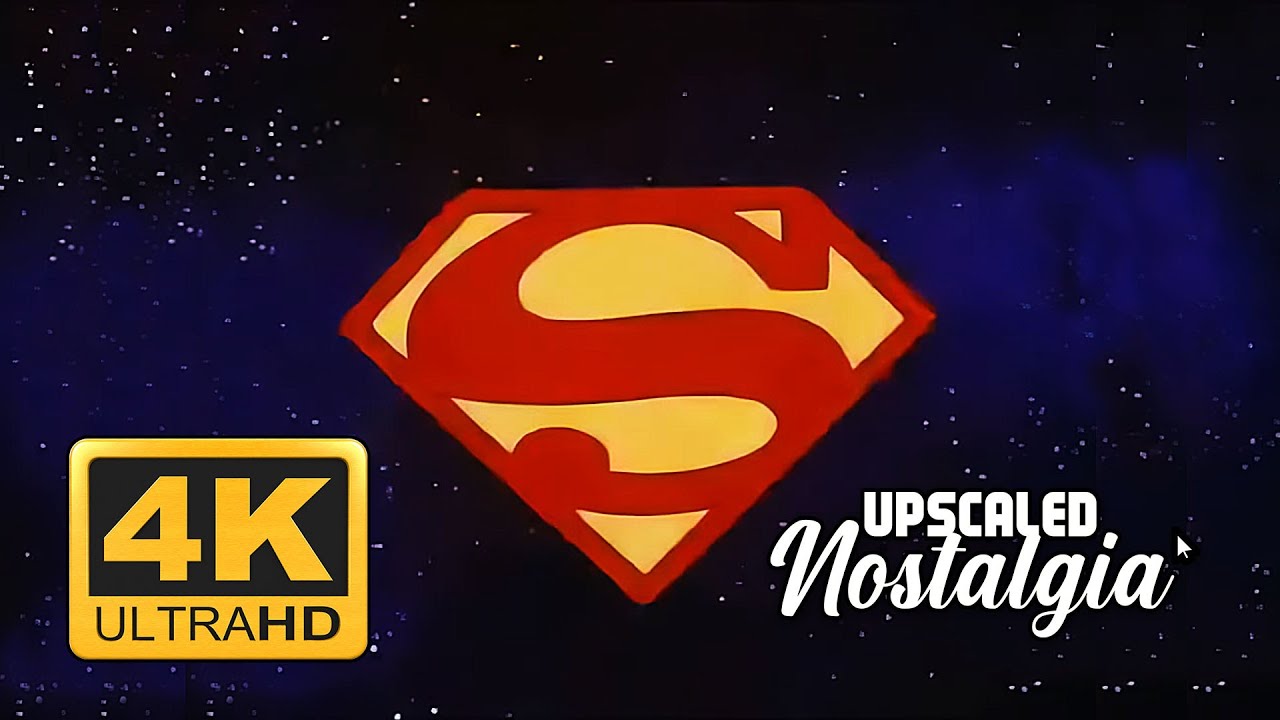 Superman (1988) Intro | Remastered 4K Ultra HD Upscale