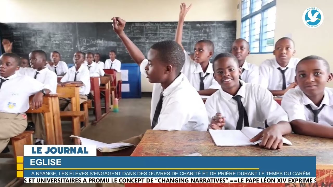 À NYANGE, LES ELEVES S’ENGAGENT DANS DES ŒUVRES DE CHARITE ET DE PRIERE DURANT LE TEMPS DU CAREME