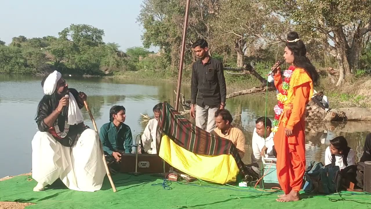 राम बनवासी लीला।।हमें बन जाना राम केवट संवाद।। केवट जी डॉ जितेंद्र शुक्ला।।रामलीला प्रोग्राम हरसुंडी