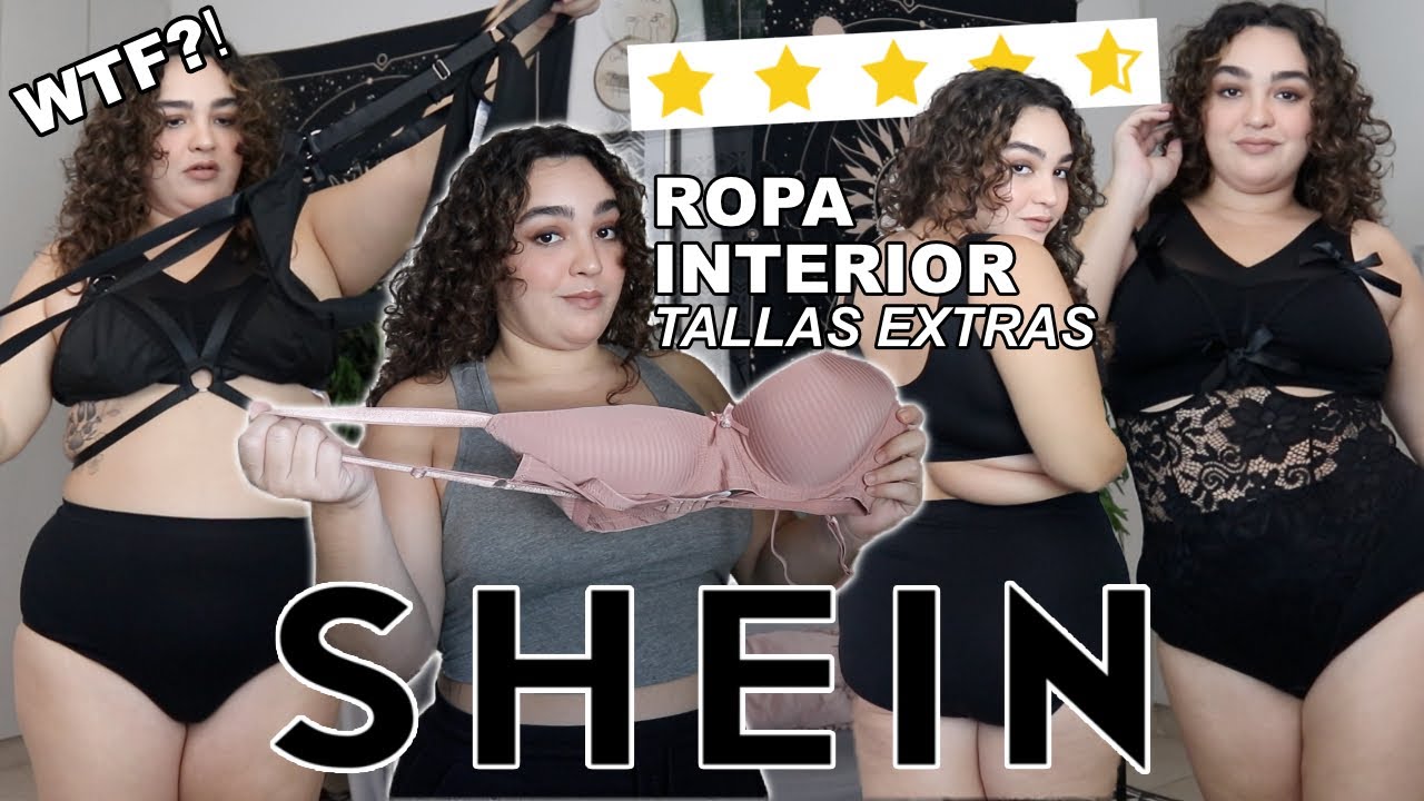 Pedí la ropa interior mejor calificada de SheIn 🍑✨ (TALLAS EXTRAS)