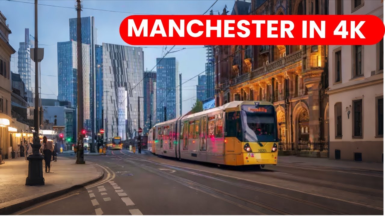 Beautiful Evening drive in Manchester , Just seen Haaland