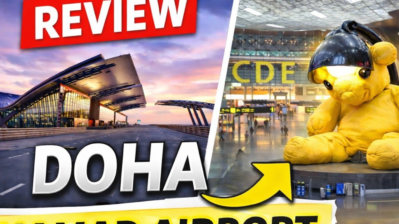 IS DOHA HAMAD WORTH THE HYPE!? Airport review