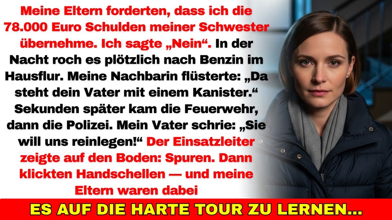 Meine Eltern wollten mein Haus anzünden, weil ich die 78.000€-Schulden meiner Schwester nicht zahlte