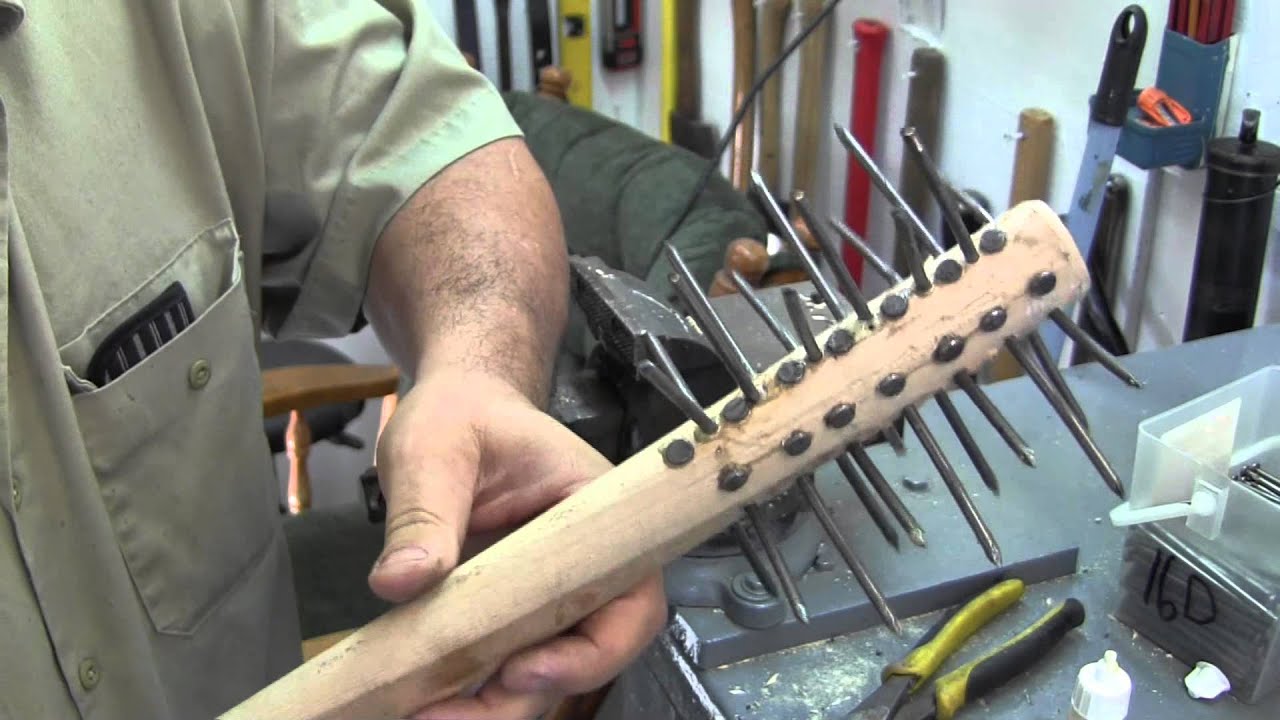 spiked club,improvised melee weapon