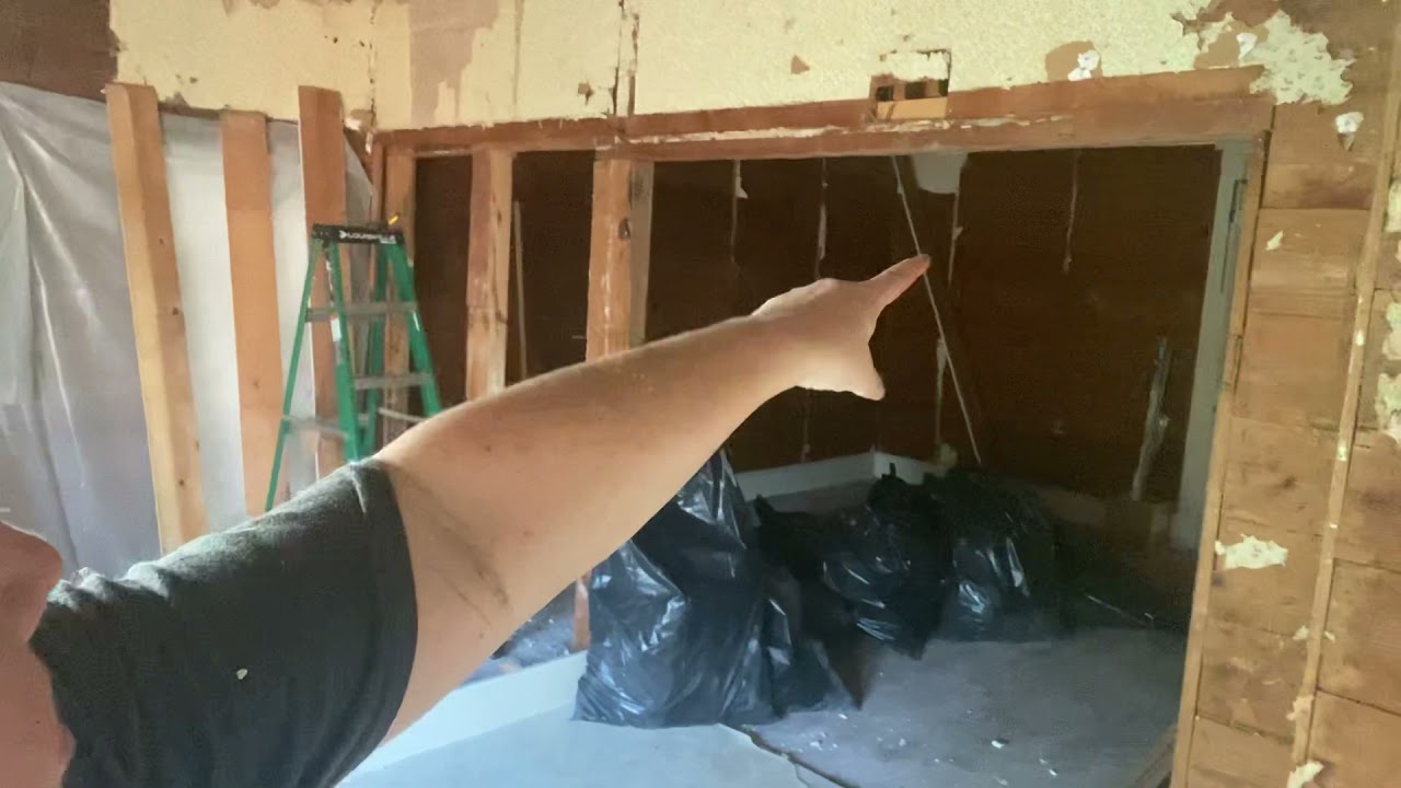 Upstairs porch demo!