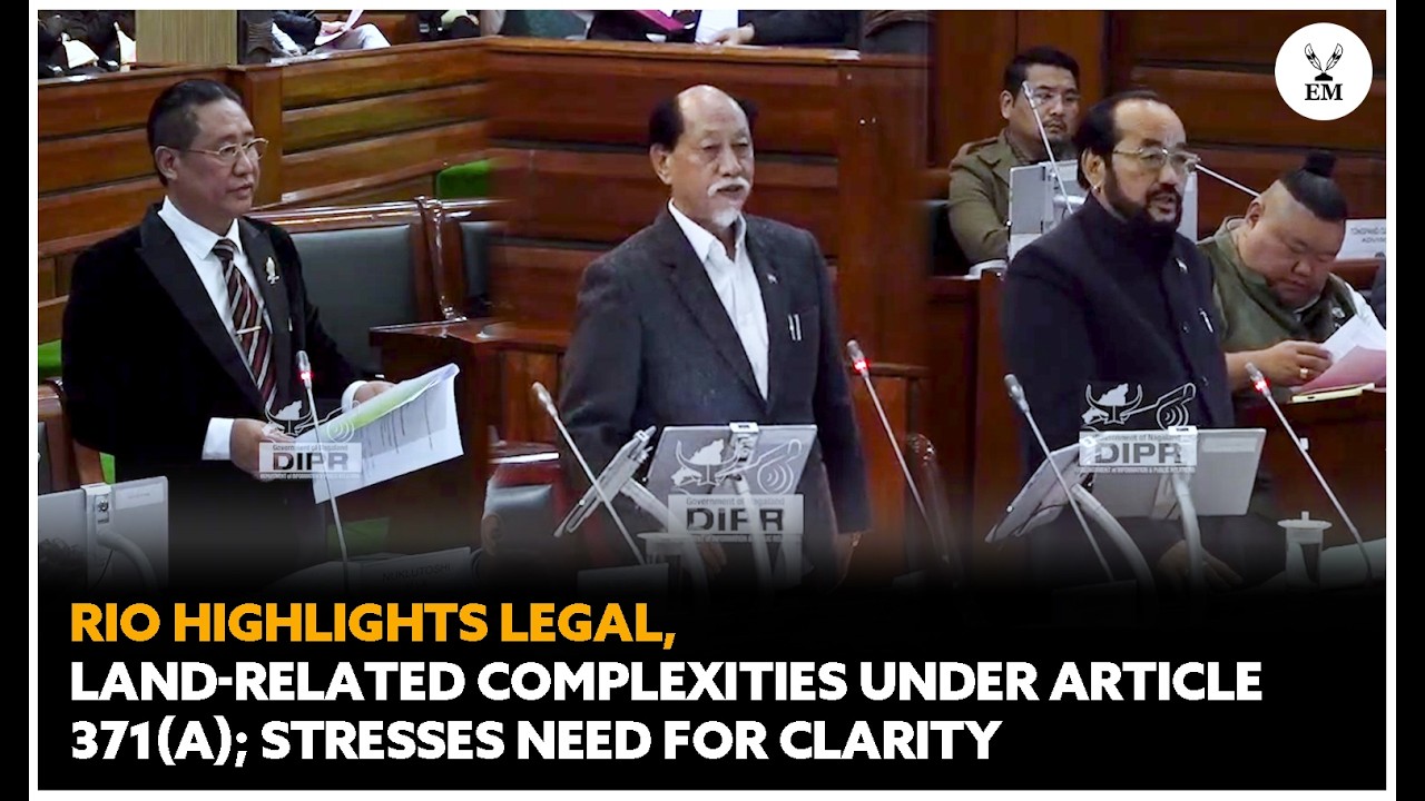 Sadar creation issue discussed during 14th Nagaland Assembly session