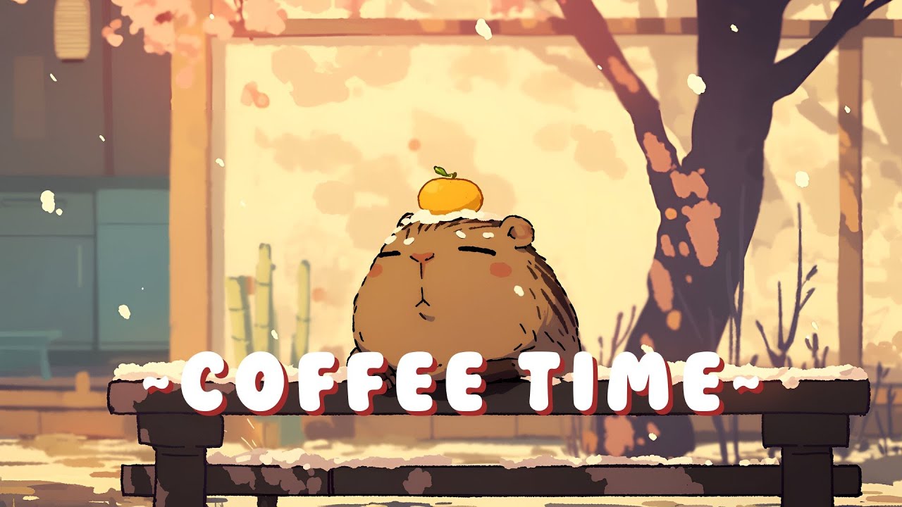Capybara Music Corner - Cozy Japanese Lofi Mix ~ Soothing Ambiance ~ 🦫 🌿 ☕