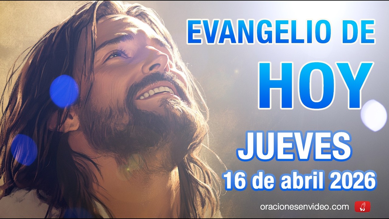 Evangelio de HOY. Jueves 16 de abril 2026 Jn 3,31-36 El que cree en el Hijo posee la vida eterna