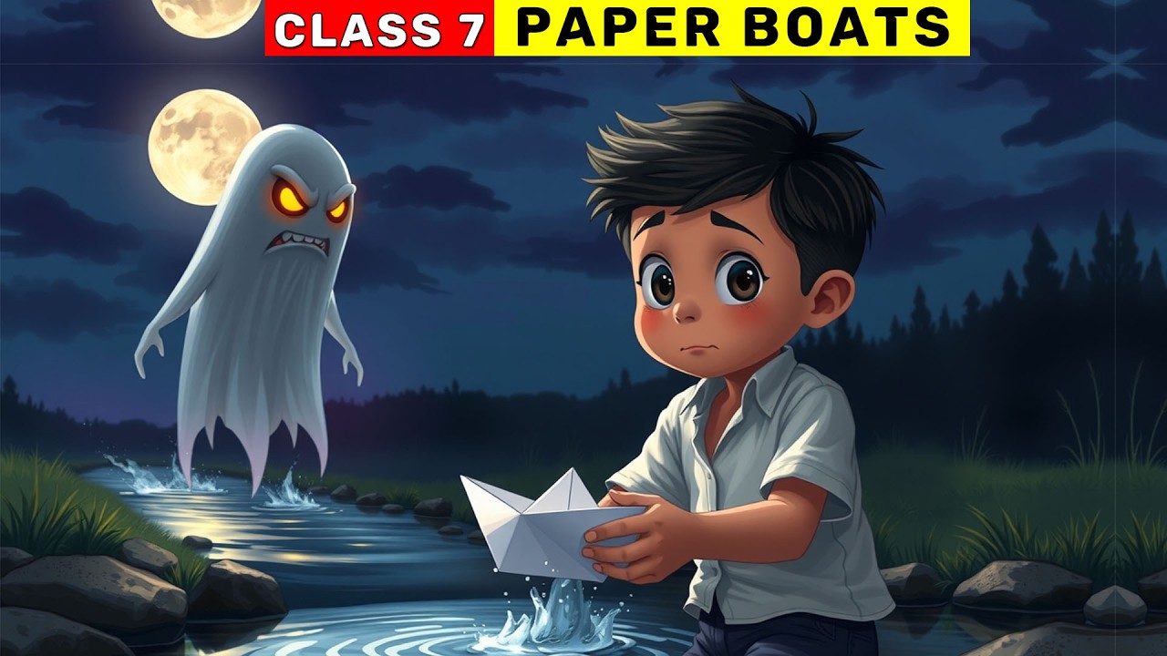 Paper Boats | Class 7 Poorvi Unit 3 |  Paper Boats Summary