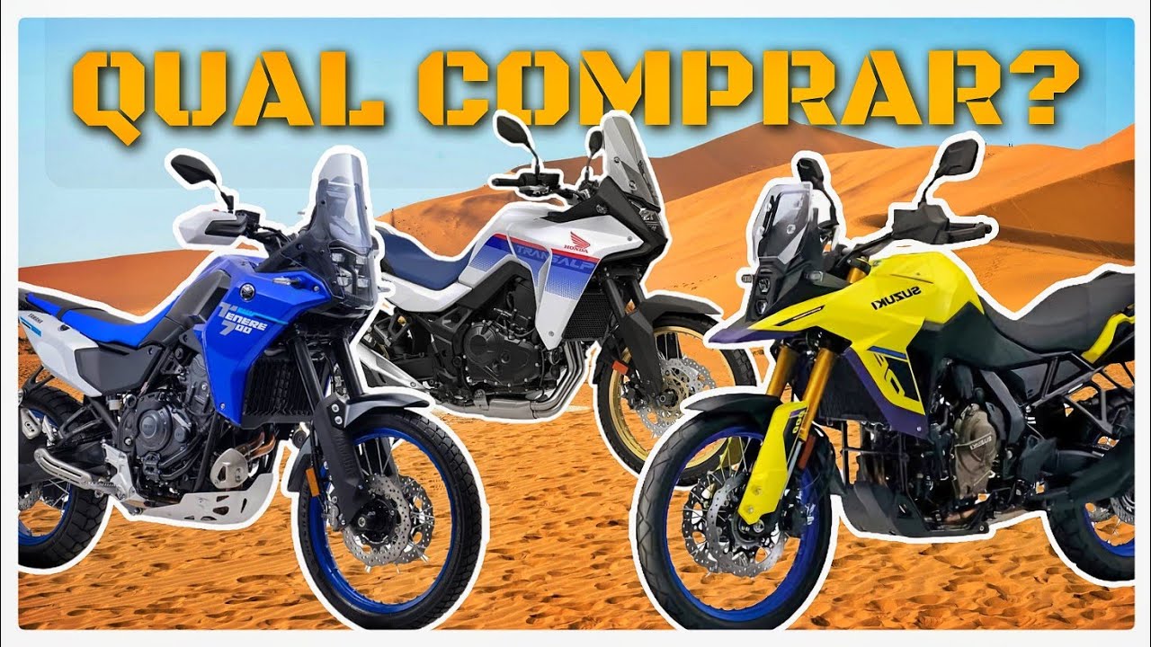 COMPARATIVO TÉNÉRÉ 700 VSTROM 800 TRANSALP 750 - MOTONEWS 