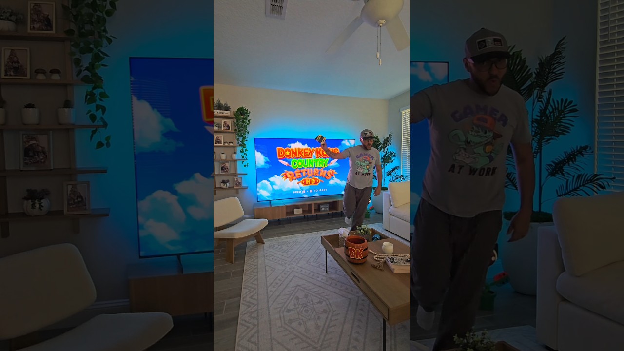 Friday + DK County Returns HD 🐵 @nuuvem  #donkeykong  #nintendoswitch #gamer #nintendo