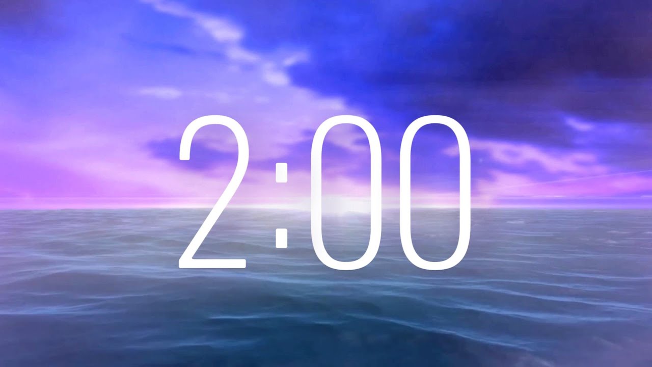 2 Minute RELAXATION Timer with Music for Classroom Calm