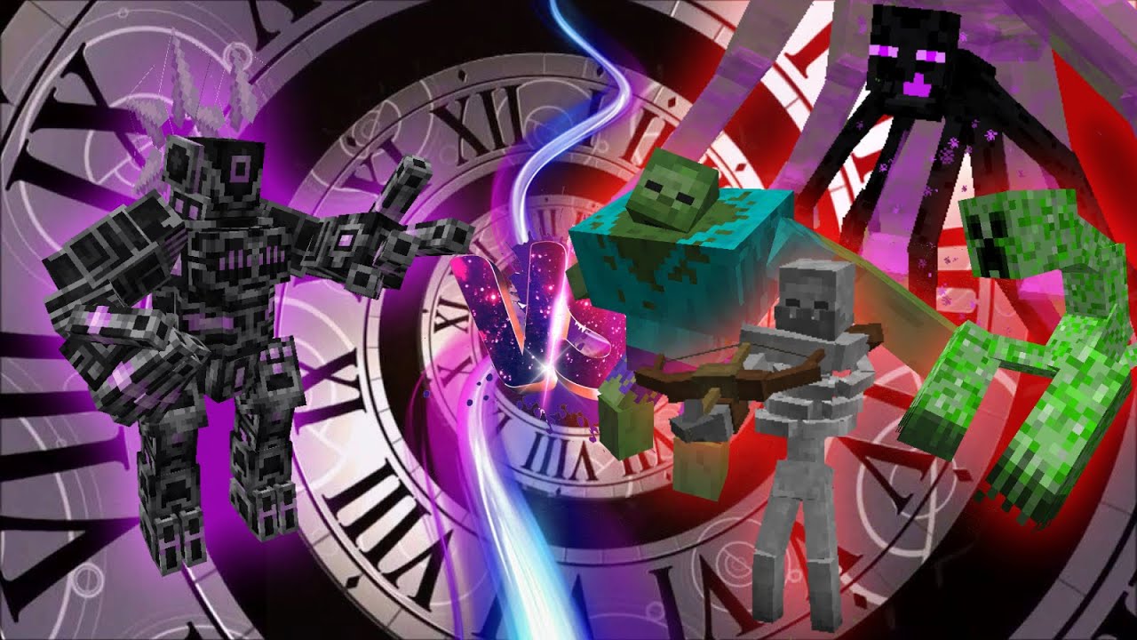 Minecraft Nostalgia Mob Battles: Reworked Robo Warrior vs Mutant Beasts