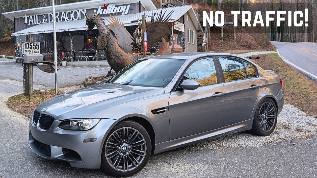 Pushing the limits of a STOCK E90 M3 on Tail Of The Dragon!