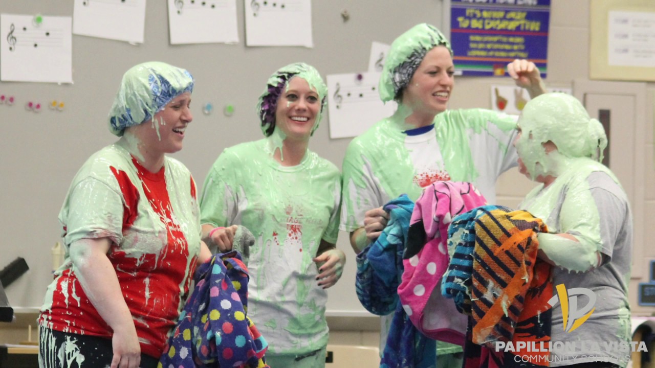 Carriage Hill Elementary teachers get slimed