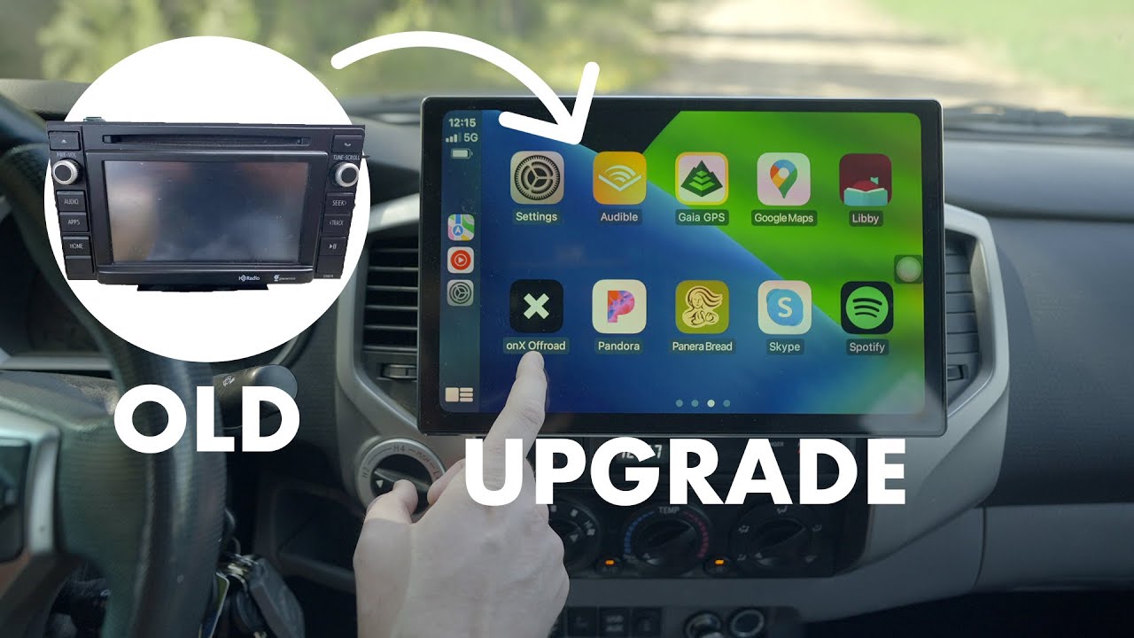MASSIVE Head Unit for Tacoma 2nd Gen 2005-2015 | Apple CarPlay