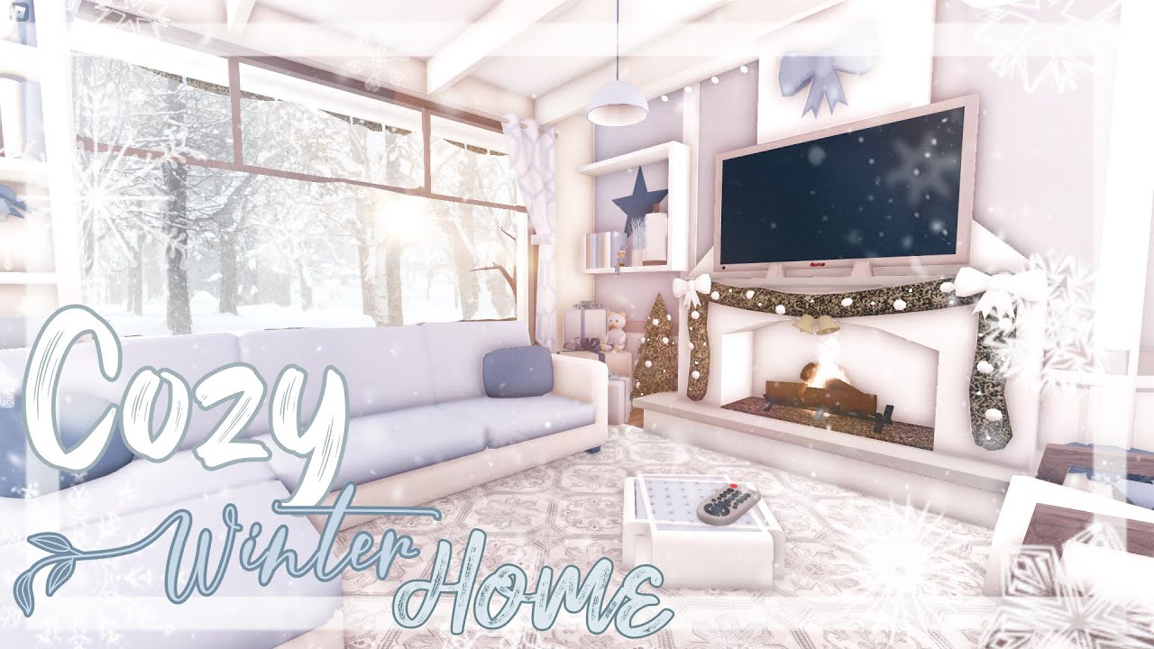 ROBLOX Bloxburg // Winter Family Home // PART 1 // Le Yuii