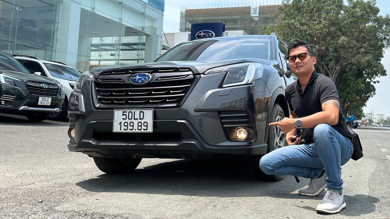 Review nhanh Subaru Forester 2023 - vô lăng quá nhạy, mắt thần 4.0 an toàn hơn, có thể tự né vật cản