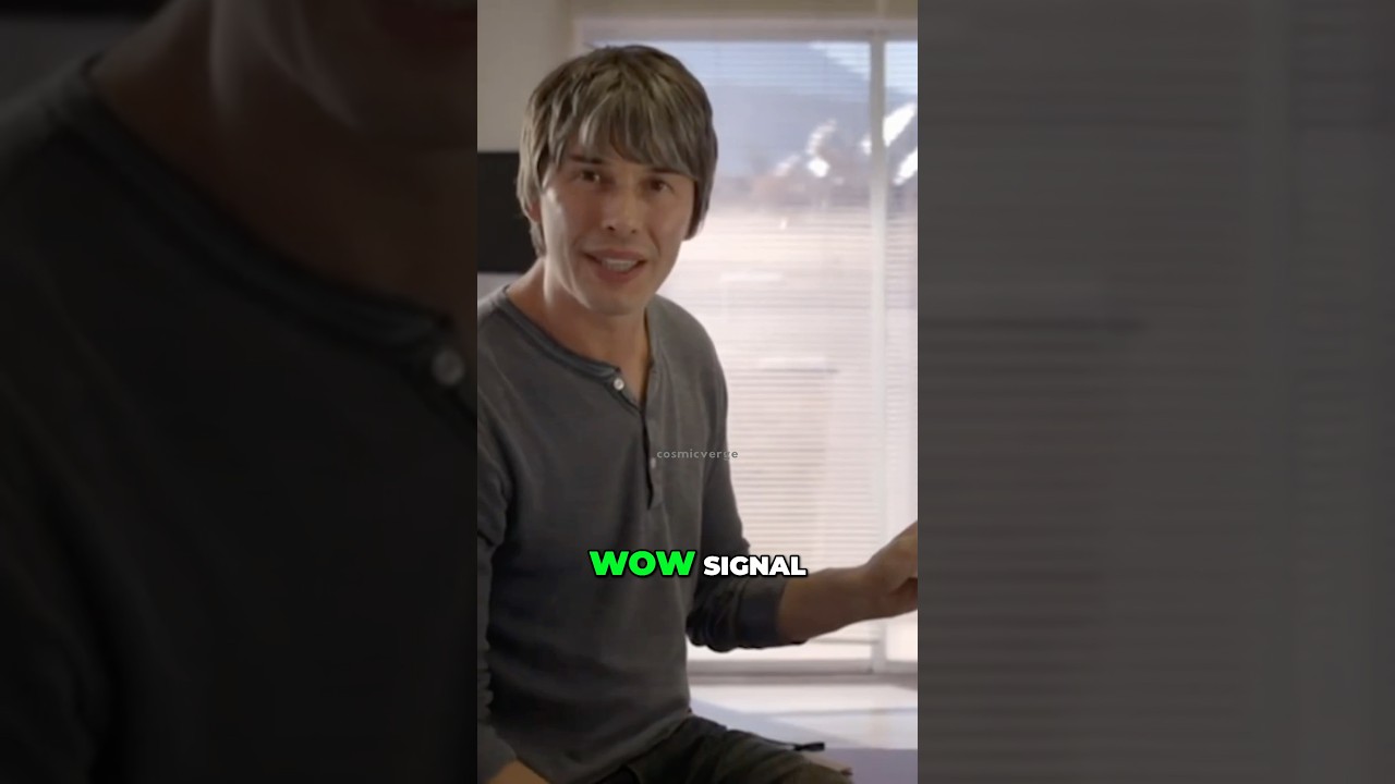 Brian Cox Explains the Wow! Signal #astronomy #aliens #briancox