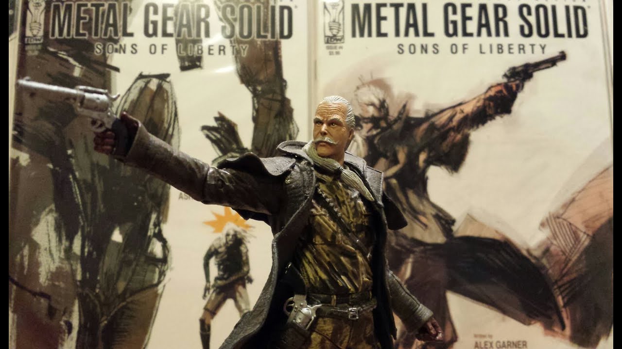 Metal gear solid 2/ Revolver Ocelot action figure (HD)