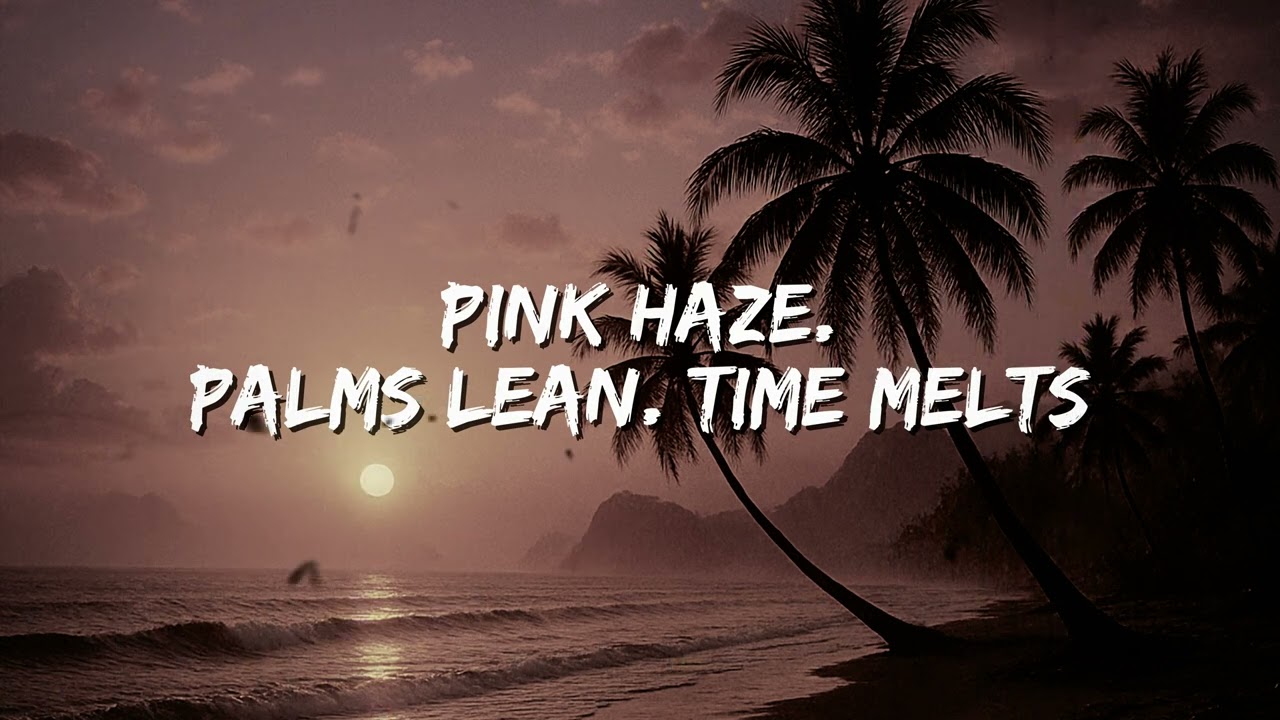Pink Haze & Palm Dreams 🌅🕊️ | Deep House to Melt Time