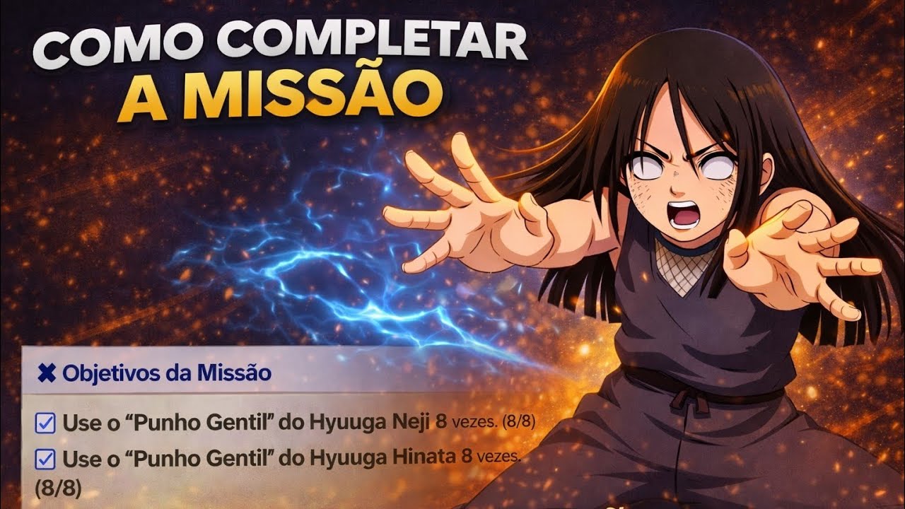 Naruto Arena | Missão da Hanabi – A Adorada Irmã Mais Velha (Tutorial Iniciante)
