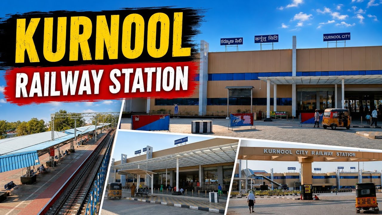 Kurnool City Railway Station 🚂 | Rayalaseema Ep 9 | Kurnool | కర్నూల్ రైల్వేస్టేషన్ | Loki's Journey
