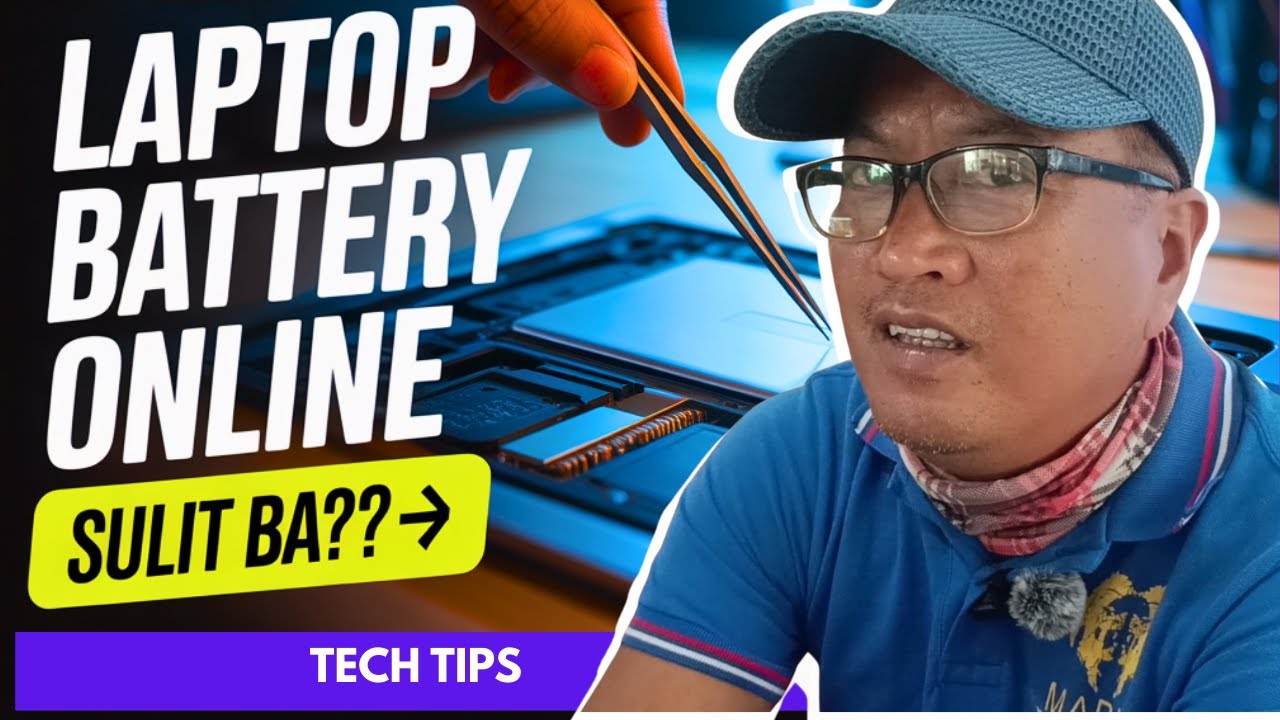 How to Replace Laptop Battery: Fix Not Charging or Dead Battery [Tagalog]