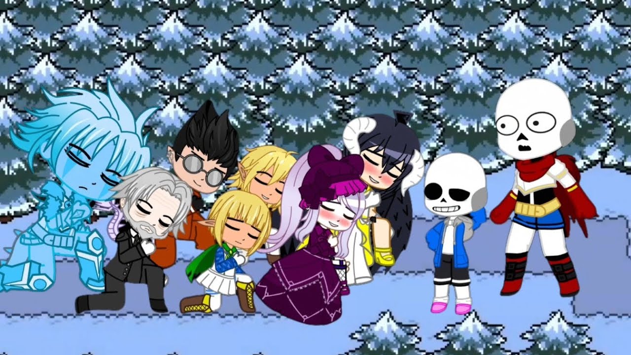 🇷🇺/🇺🇲 Overlord react Undertale part 1 continued (Momonga as Sans) 