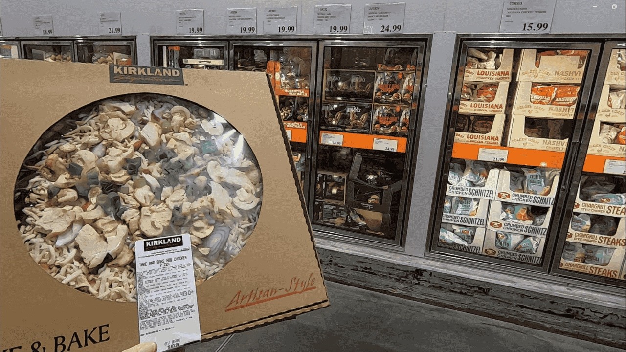 Пробую австралийскую еду из COSTCO: пицца с курицей барбекю, свиные пельмени, шоколадная выпечка ...