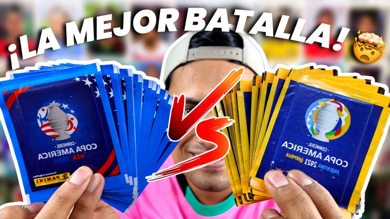 ¡LA MEJOR BATALLA! *30 SOBRES* DE COPA AMÉRICA 2024 & COPA AMÉRICA 2021