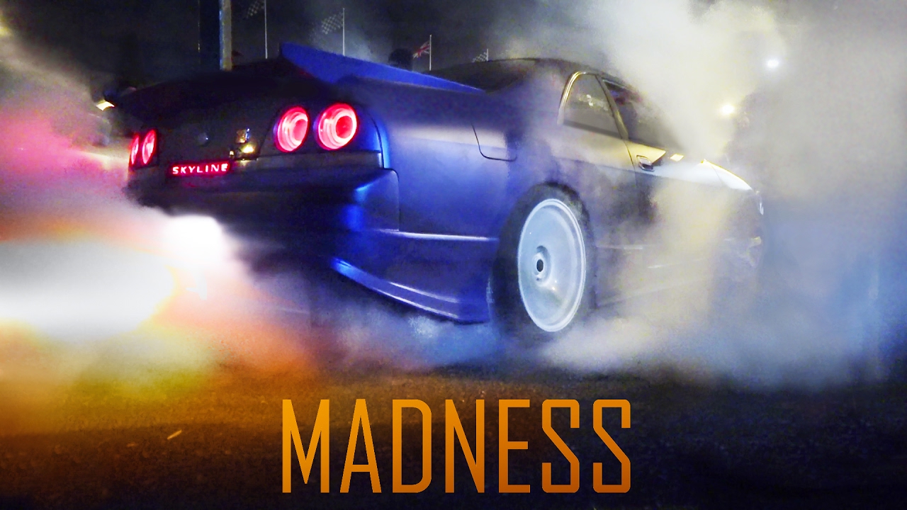 MADNESS at Ace Café! - Flames, Burnouts and Launches