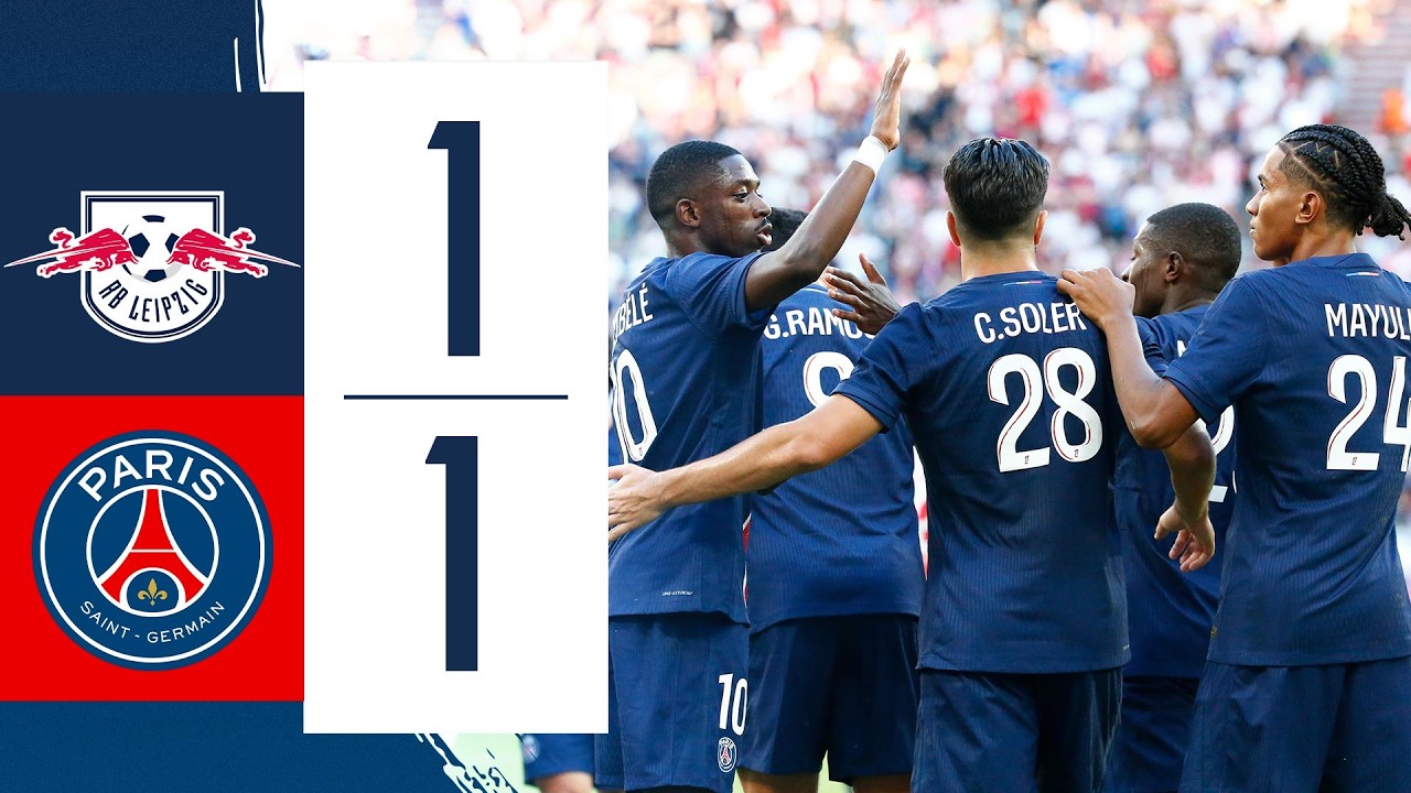 🤝 MATCH NUL EN AMICAL 🆚 RB LEIPZIG - G.RAMOS ⚽️ (1-1)