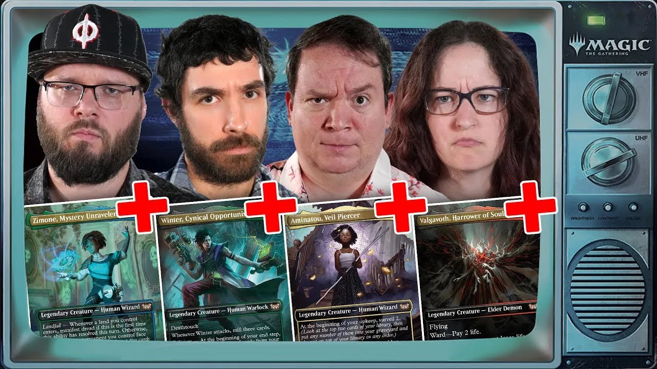 Duskmorn UPGRADED Commander Precons | Zimone VS Winter VS Aminatou VS Valgavoth