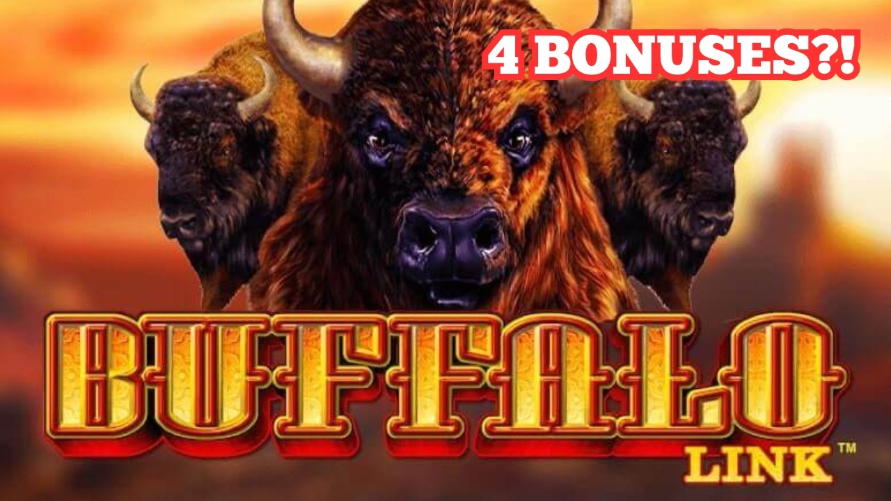 BUFFALO LINK BATTLE! 🐃 4 Bonuses & A Marathon Session! 🎰