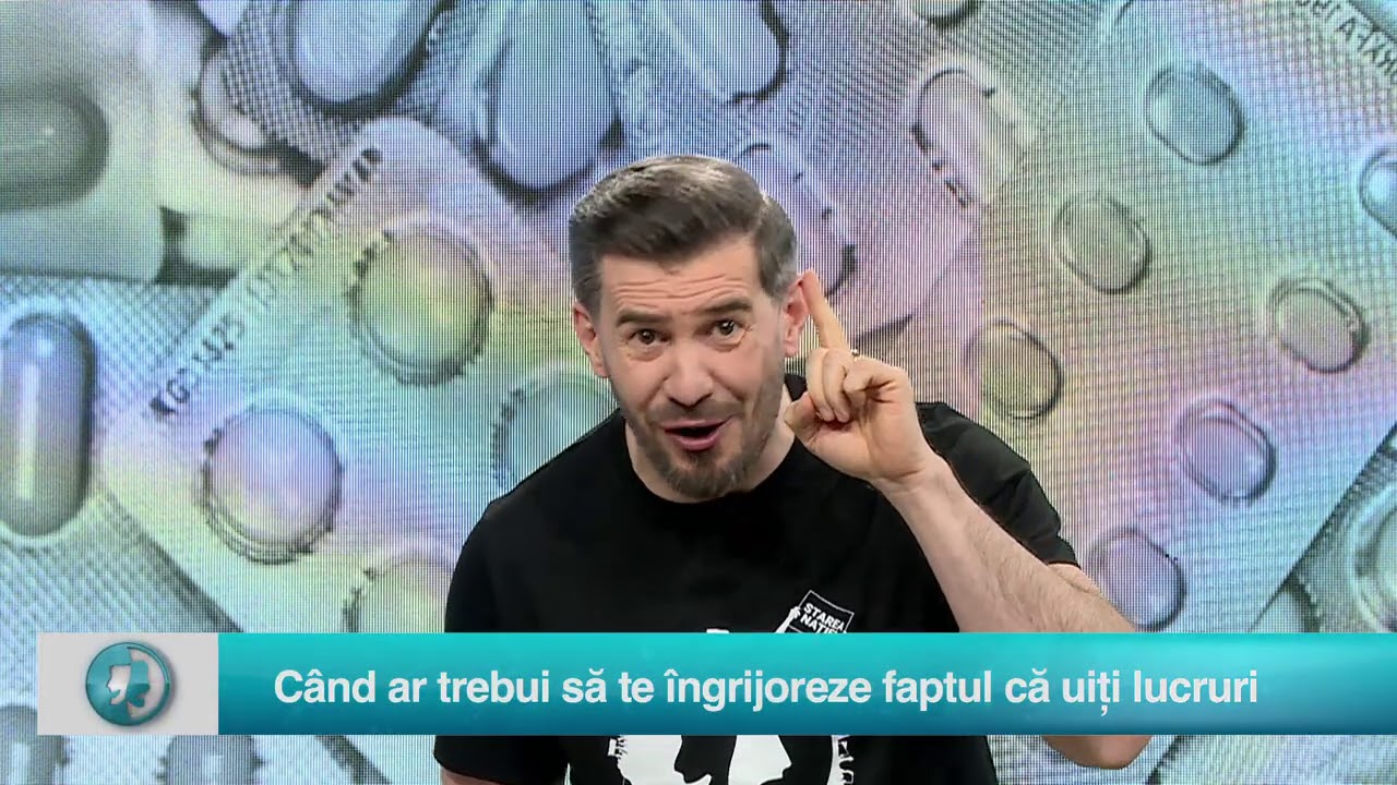 Starea Sănătății: Când ar trebui să te îngrijoreze faptul că uiți lucruri