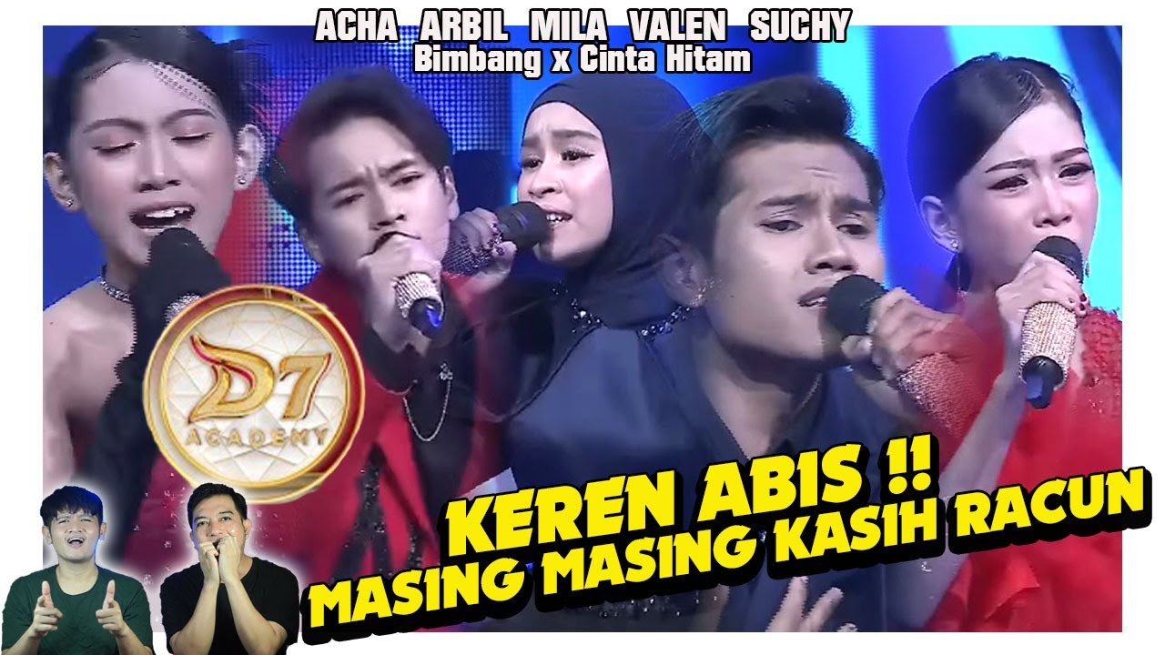 Acha, Valen, Mila, Arbil dan Suchy bimbang dengan cinta hitam yang cetar membahana