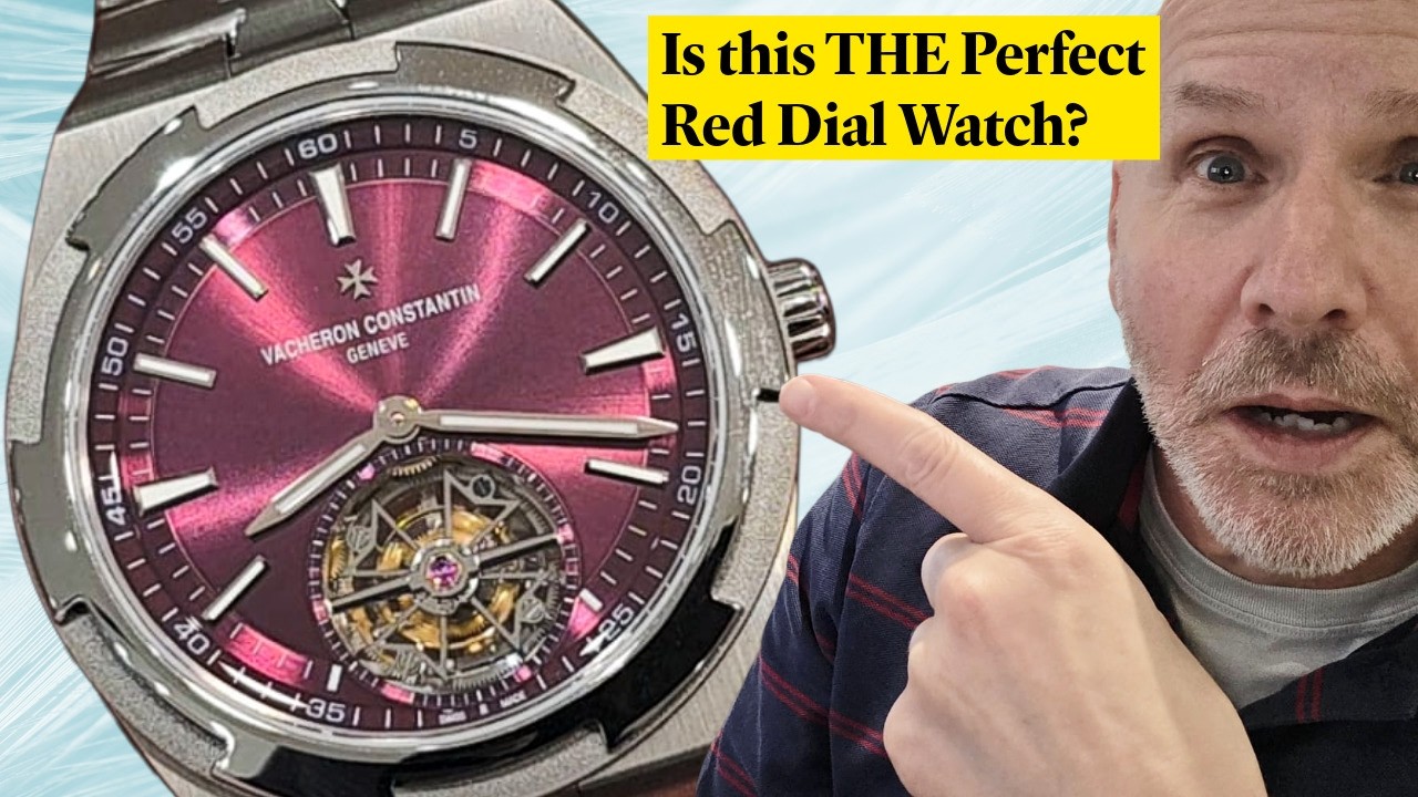 ЧАСЫ ГРААЛЬНОГО УРОВНЯ! Vacheron Constantin Overseas Tourbillon. Идеальный красный циферблат? Под...