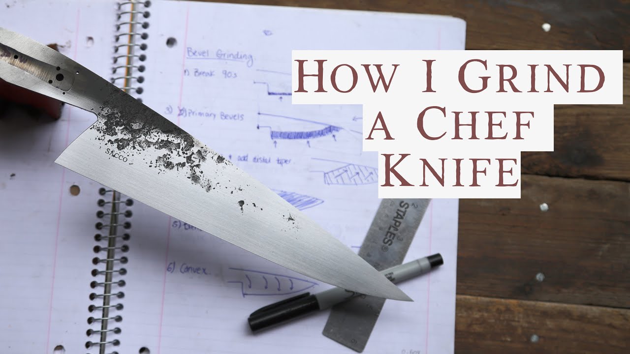 (2025 Update!) How I Grind My Chef Knives